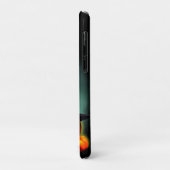 ヴァンパイア猫とウィザードパンプキンハロウィンシュレアル Case-Mate iPhoneケース (裏面/左)