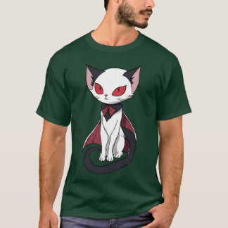 ヴァンパイア猫ギフト Tシャツ