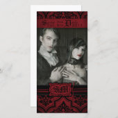 ヴァンパイア花嫁SDフォトカード セーブザデート (正面/裏面)