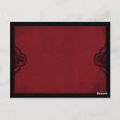 ヴァンパイア花嫁TYポストカード ポストカード (裏面)