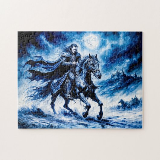 ヴァンパイア騎士がストーミーナイトを乗り越える ジグソーパズル (横)