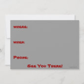 ヴァンパイア・キルロイの招待状 招待状 (裏面)