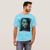 ヴァンパイア クイーン：ダーク アリューア アート Tシャツ (正面フル)