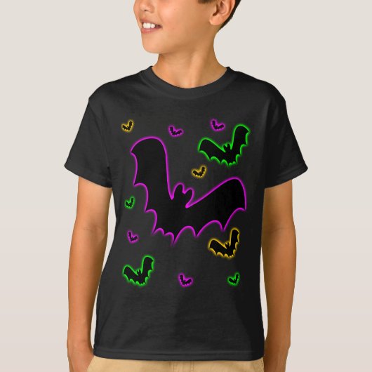 ヴァンパイア グロー バット Tシャツ (正面)