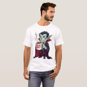 ヴァンパイア コーヒー ラバー � スプーキー ラテ Tシャツ (正面フル)