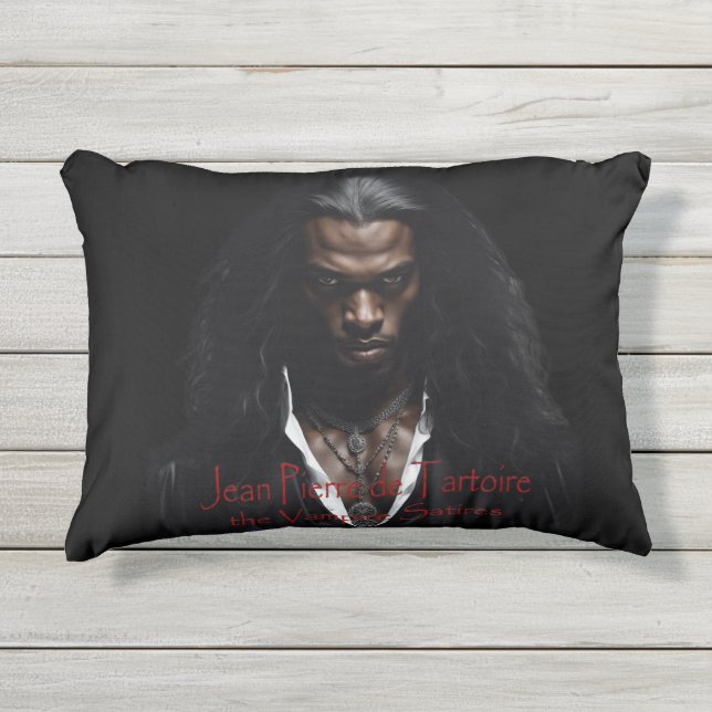 ヴァンパイア・サティアーズが芸術をカバー アウトドアクッション (正面)