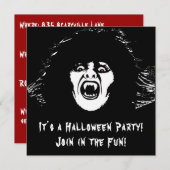 ヴァンパイア・シックは実在治療だ 招待状 (正面/裏面)