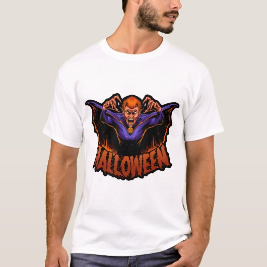 ヴァンパイア ハロウィン Tシャツ ハロウィン (正面)