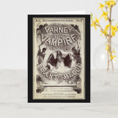 ヴァンパイア・バーニー（出版物カバー） カード (黄色い花)