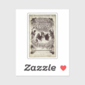 ヴァンパイア・バーニー（出版物カバー） シール (シート)