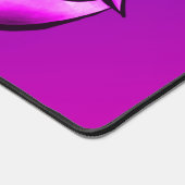 ヴァンパイアLipsホラーアート – Macabre Whimsigoth Fangs デスクマット (コーナー)