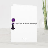 ヴァンピル誕生日カード – ファンタスティックな日を過ごす カード (裏面)