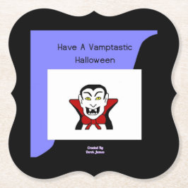 ヴァンプタスティックハロウィーンブラケット紙コースター ペーパーコースター