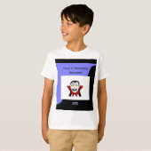 ヴァンプタスティックハロウィーンボーイズWhite Basic Tシャツ (正面フル)