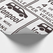 ヴァンプール標識 ラッピングペーパー