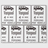 ヴァンプール標識 ラッピングペーパー (フラット)