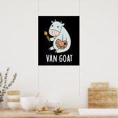 ヴァンヤギおもしろいアーティストプンダークBG ポスター (キッチン)