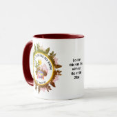 ヴァンライフは私の名前をキャラカスタムバンキャンプと呼んでいる マグカップ (正面左)