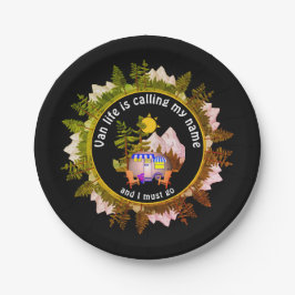 ヴァンライフは私の名前をキャンピングと呼カスタムんでいる ペーパープレート