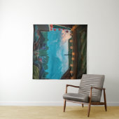 ヴァンライフインマウンテンズドロミティディブレンタイタリヴァン タペストリー (インサイチュ(横))