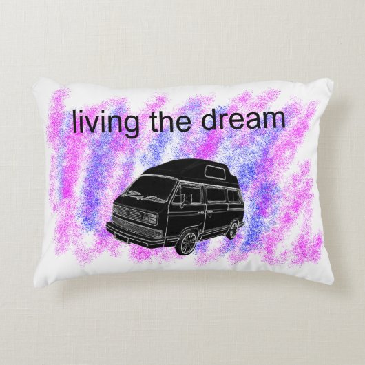 ヴァンライフカンパーバン アクセントクッション (正面)