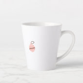 ヴァンライフピガーリーンクヴィンテージヴァンクリスマスツリー カフェラテマグ (右)