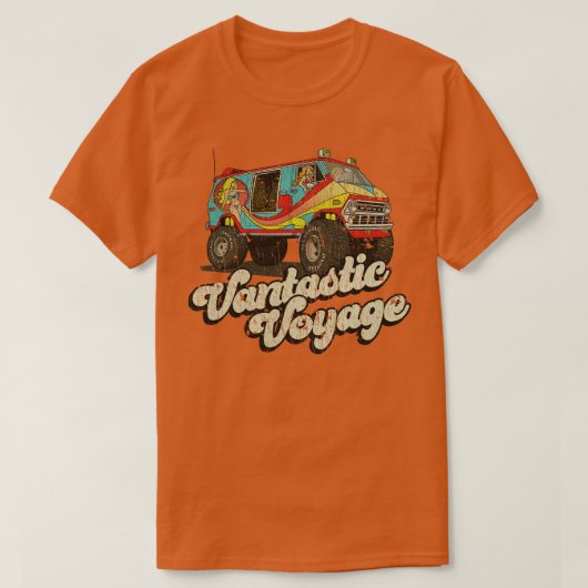 ヴァンライフヴァンタスティック航海1975 Tシャツ (デザイン正面)