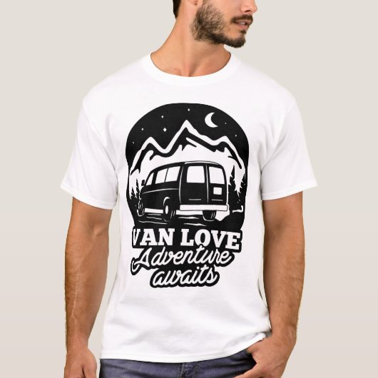 ヴァンラブブラック Tシャツ (正面)