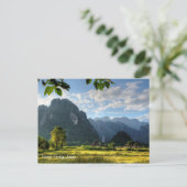 ヴァンヴィエンラオス ポストカード (スタンド正面)