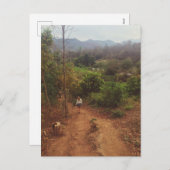 ヴァンヴィエン シーズンポストカード (正面/裏面)