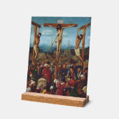 ヴァン・アイクによる十字架 アクリルサイン (傾斜)