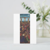 ヴァン・エイクの『磔』 ポストカード (スタンド正面)