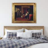 ヴァン・コルトランド家のポートレート, c.1830 キャンバスプリント (インサイチュ (寝室))