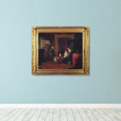 ヴァン・コルトランド家のポートレート, c.1830 キャンバスプリント (インサイチュ (ウッドフロア))