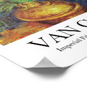 ヴァン・ゴッホによる銅花瓶のインペリアルフリティラリー ポスター (角)