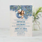 ヴァン・ゴッホのアイリス ウェディング 招待状 (スタンド正面)