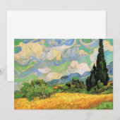 ヴァン・ゴッホのハイ・ガリーヌの麦畑と柏の木 (正面/裏面)