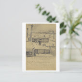 ヴァン・ゴッホの手紙のスケッチ330 ポストカード (スタンド正面)