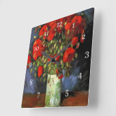 ヴァン·ゴッホの有名絵画な、複数の選択肢 スクエア壁時計 (傾斜)