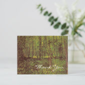 ヴァン・ゴッホの木と低成長 ポストカード (スタンド正面)