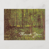 ヴァン・ゴッホの木と低成長 ポストカード (正面)