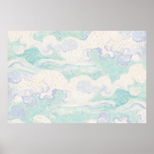 ヴァン・ゴッホの空の背景 ポスター (正面)