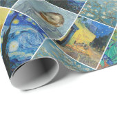 ヴァン・ゴッホの絵画 ラッピングペーパー (ロールコーナー)