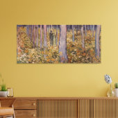 ヴァン・ゴッホの「二つの姿による低成長」（1890年） キャンバスプリント (インサイチュ (リビング))