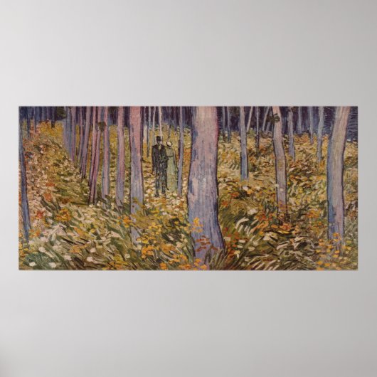 ヴァン・ゴッホの「二つの姿による低成長」（1890年） ポスター (正面)