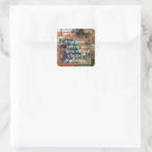 ヴァン・ゴッホ引用文もし、あなたは本当に自然を愛している。 スクエアシール (バッグ)