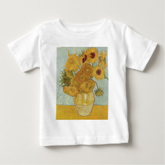ヴァン·ゴッホ絵画：ヴァンゴッホサンフラワーズ ベビーTシャツ