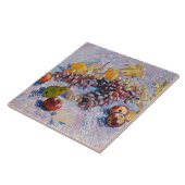 ヴァン・ゴッホ – ぶどう、レモン、梨、りんごなど タイル (側面)