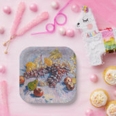 ヴァン・ゴッホ – ぶどう、レモン、梨、りんごなど ペーパープレート (パーティー)