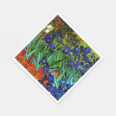 ヴァン・ゴッホ – アイリス スタンダードランチョンナプキン (角)